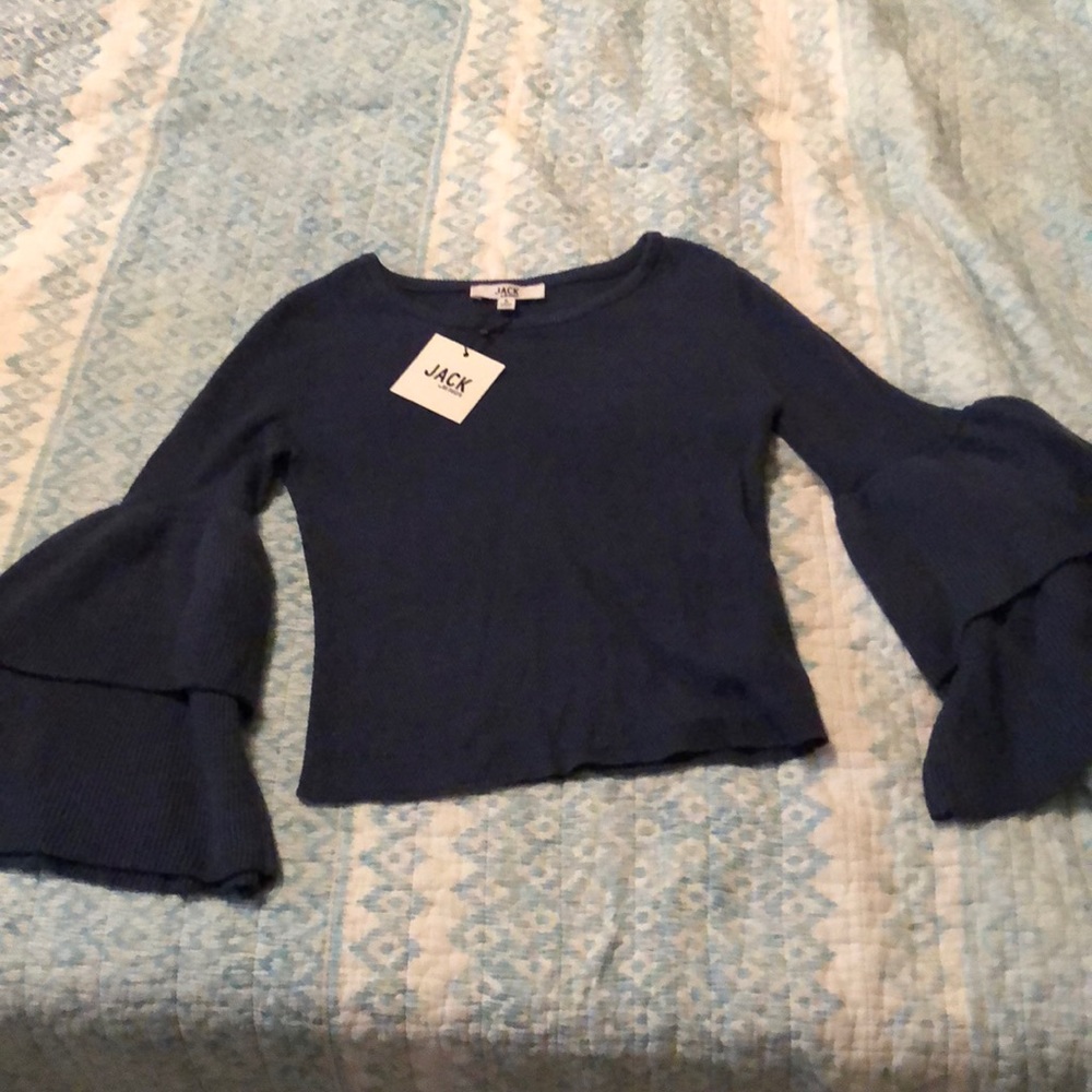 Dark Blue- Jack by B.B. Dakota - Wide sleeves